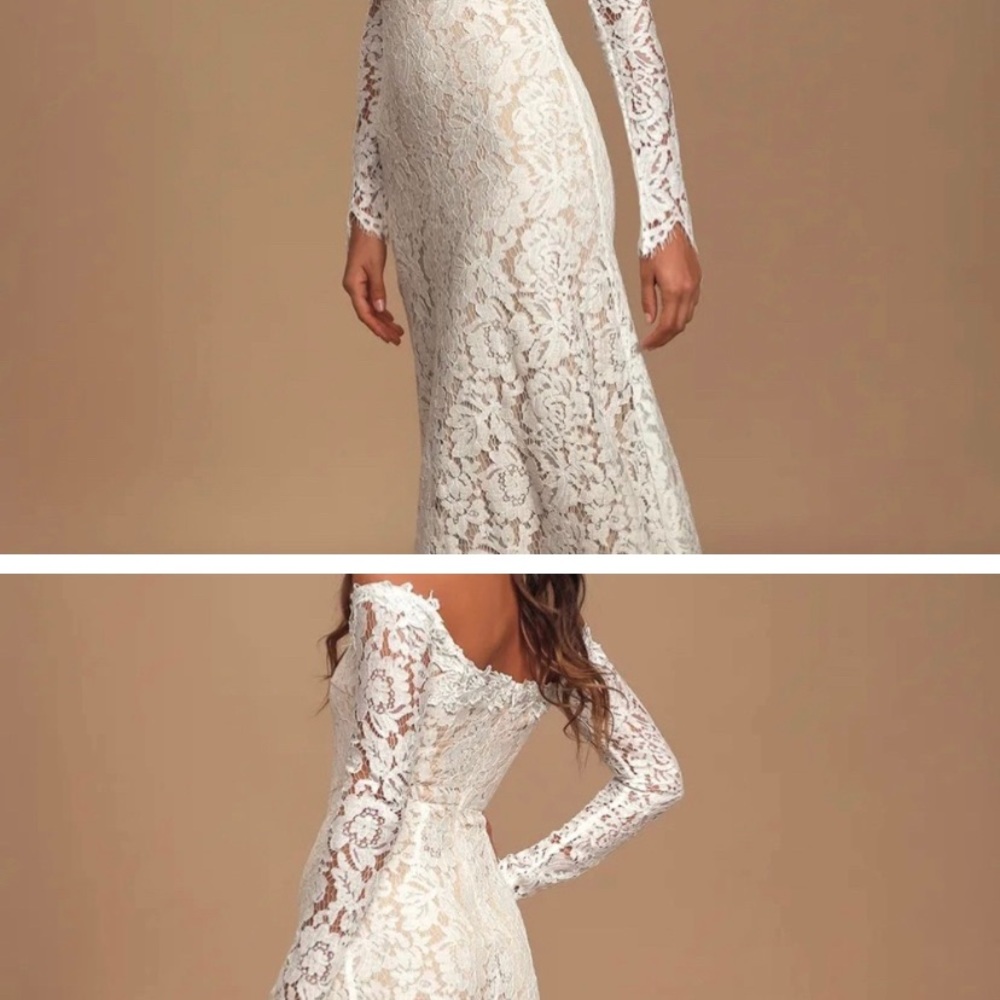 Lulus wedding dress